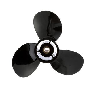 Quicksilver Black Diamond Bravo Two Propeller Black Finish, 20" Diameter x 11" Pitch, Right Hand Rotation