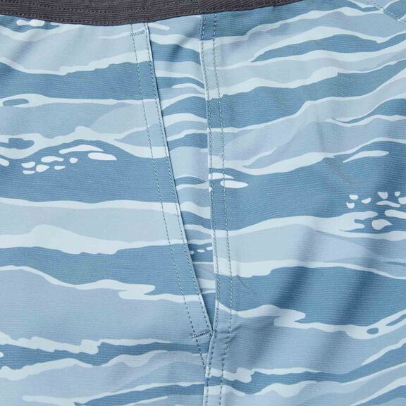 Men's Ledge Wahoo Camo Board Shorts image number 8