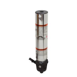 13" Taper-Lock&trade; Hi-Lo Fixed Height Post, Brite Dip Finish