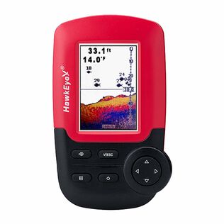 HawkEye&reg; FishTrax&trade; 1C Fishfinder with HD Color VirtuView&trade; Display