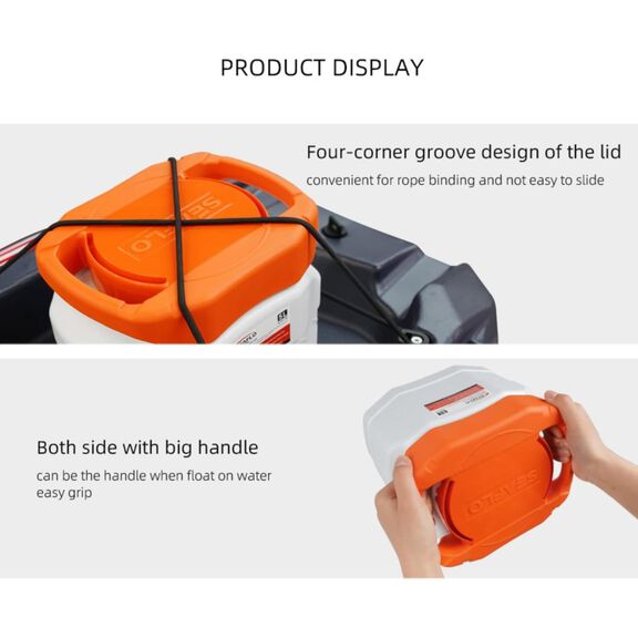 SEAFLO Waterproof Storage Bin with Lid 5L image number 4