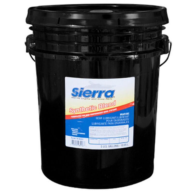 SIERRA HiPerformance Synthetic Blend Lower Unit Gear Lube, 5 Gallons