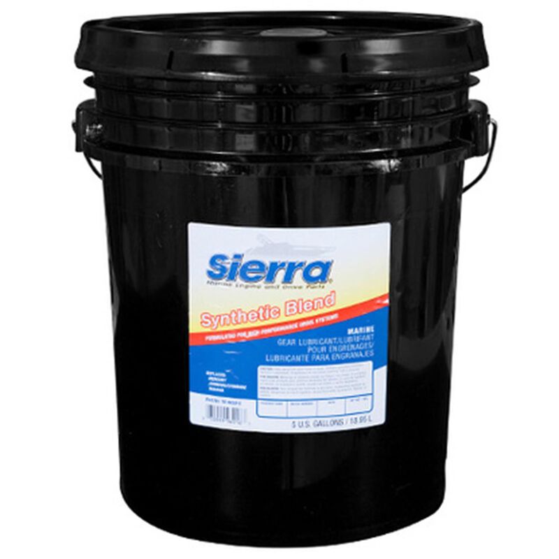 Hi-Performance Synthetic Blend Lower Unit Gear Lube, 5 Gallons image number 0