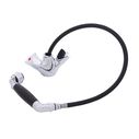 Trinidad Head/Shower Combo Faucet Classic Black Sprayer, 6' Black Rubber Hose Chrome/Black image number 1