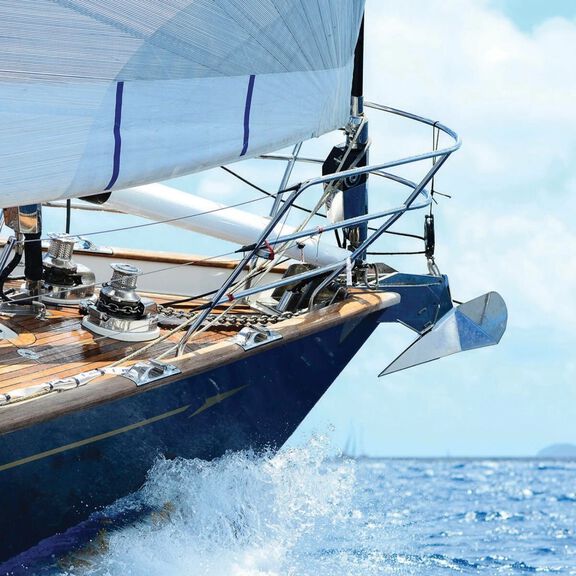 Lewmar Anchor Rode - 15' 5/16" G4 Chain, 300' 5/8" 8-Plait Rope with 3/8" Shackle image number 6