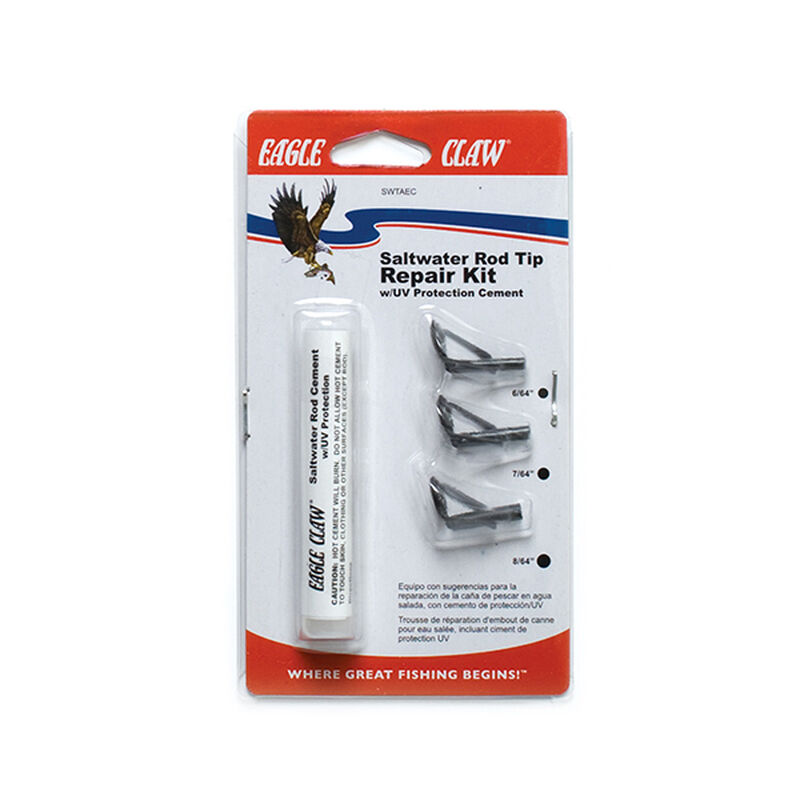EAGLE CLAW Saltwater Rod Tip Repair Kit
