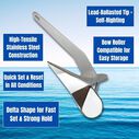 Excalibur Stainless Steel Delta-Style Anchors image number 1