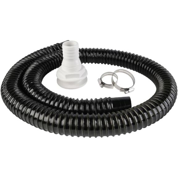 SEAFLO Bilge Pump Installation Kit 1" Hose with Clamps and Thru-Hull Fitting image number 0