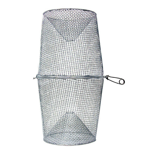 thumbnail image 2 of LINKPAL Fishing Trap Net 8 Holes Fishing Gear Folded Fishing Bait Trap Shrimp Minnow Crab Bait Crayfish Cast Mesh Trap 2 of 11