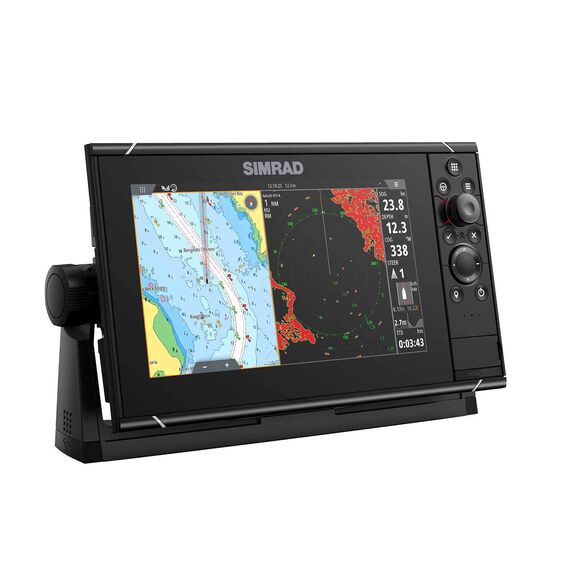 NSS9 evo3S Multifunction Display with US C-MAP Charts image number 1