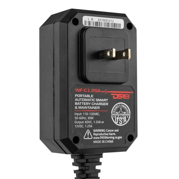6V/12V Portable Automatic Smart Battery Charger & Maintainer image number 2