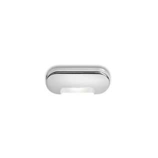 BCM Louvre Linear LED Light 1-Module 77mm Polished Stainless Steel