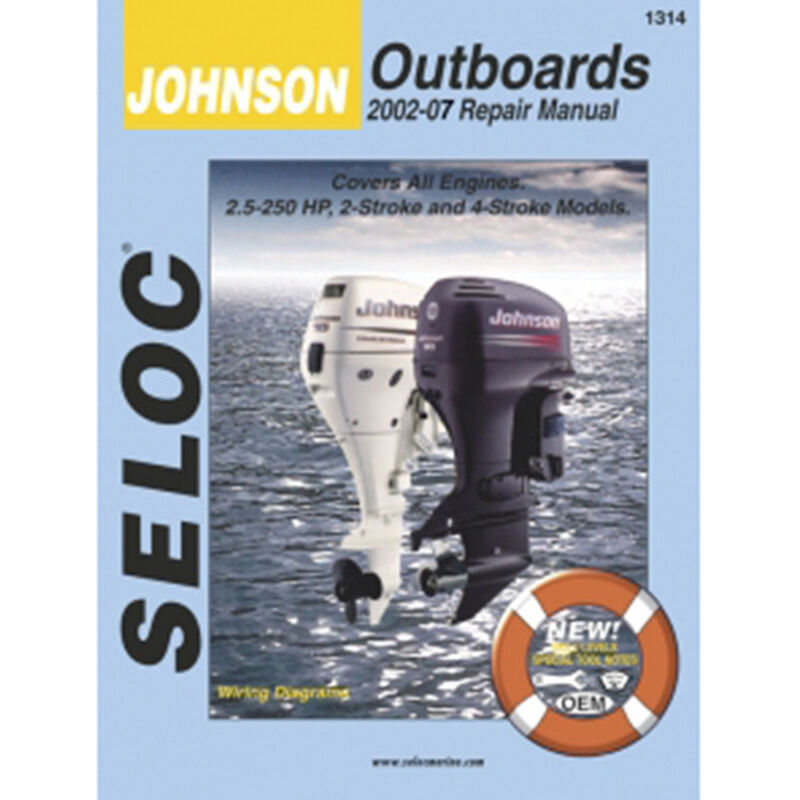 Repair Manual - Johnson Outboards 2002 - 2007 image number 0