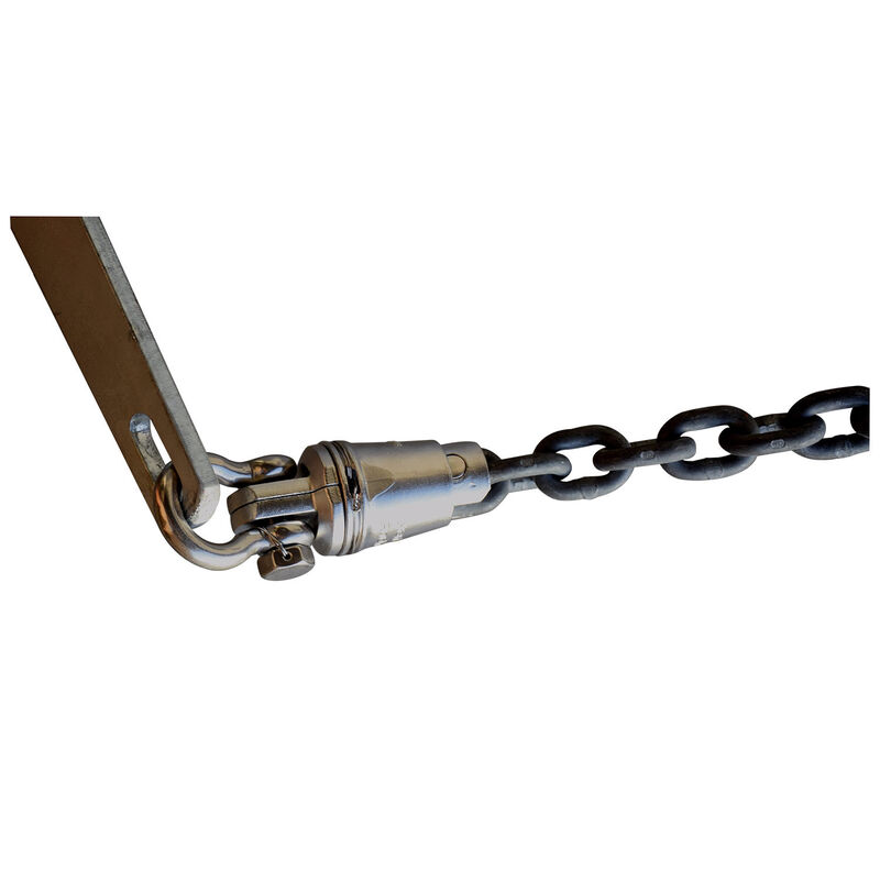 MANTUS ANCHORS Swivel, Stainless Steel, Integrated Shackle, 1/4 to