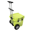 RollR 30 Quart Wheeled Hard Cooler with Telescopic Handle, Matcha image number 3