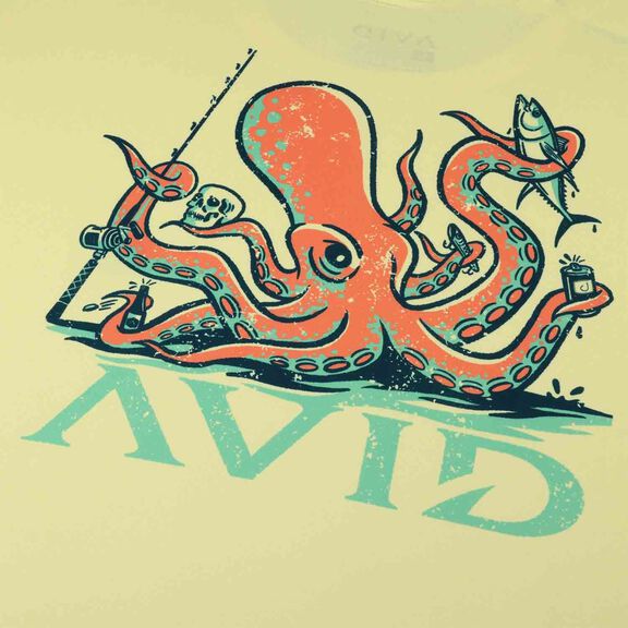 Men's Aviddry Kraken Beers Shirt image number 2