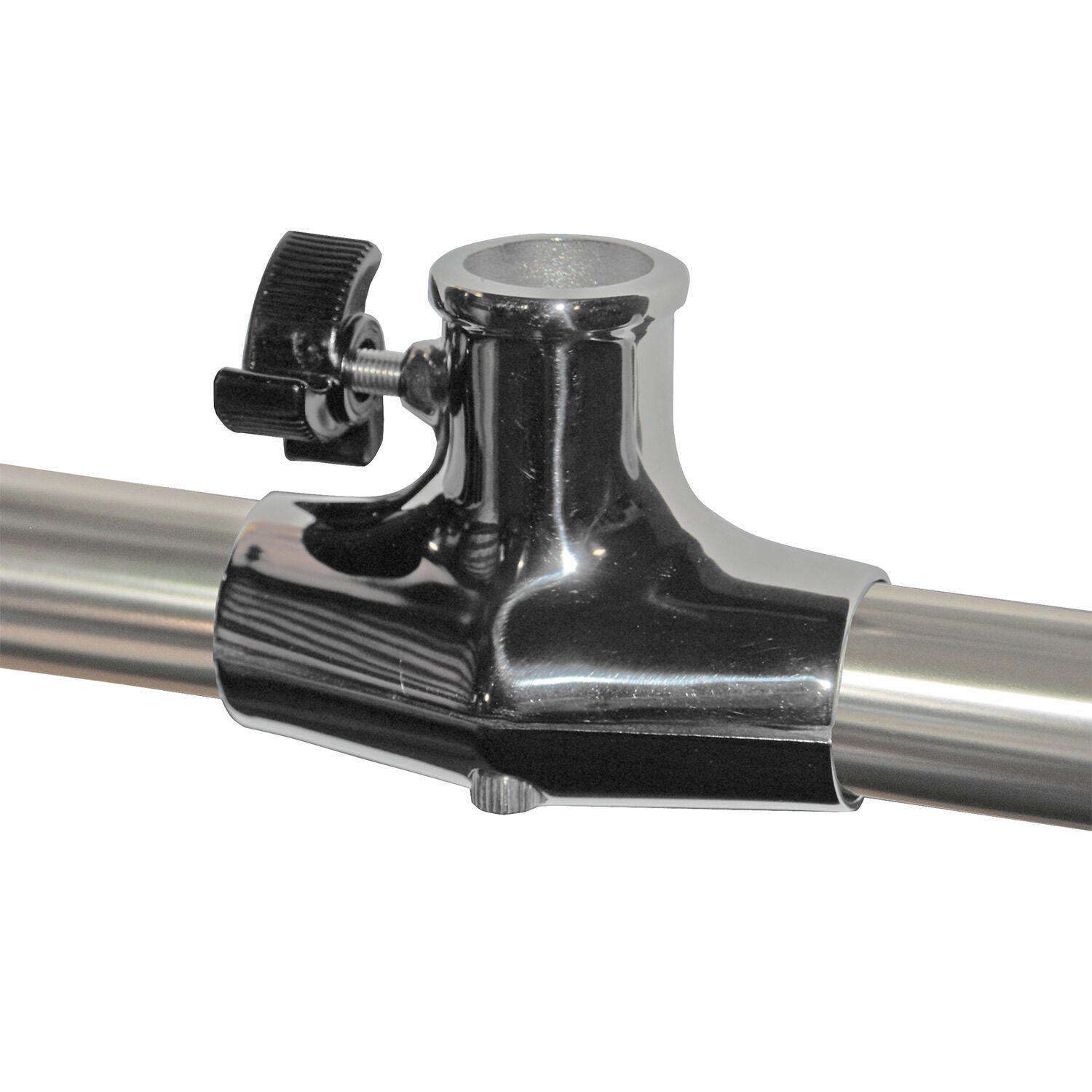 Rail-Mount Flag Pole Socket for 1 1/8" - 1 1/4" Rails