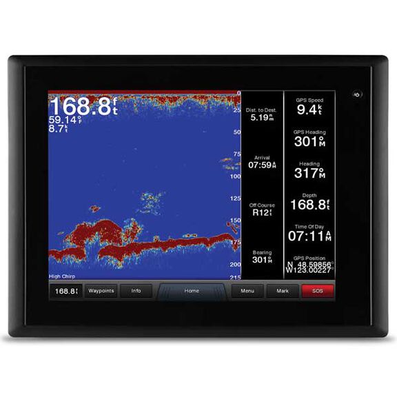 GPSMAP&reg; 8215 Glass Helm Multi-Function Display, US Coastal Charts image number 0
