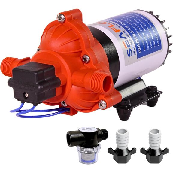 SEAFLO 33W Series 12V DC Brushless Water Pressure Pump - 3.0 GPM, 45 PSI image number 0