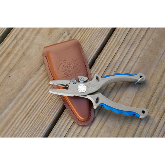 7 1/4" Titanium Alloy Pliers W/Sheath & Lanyard image number 2
