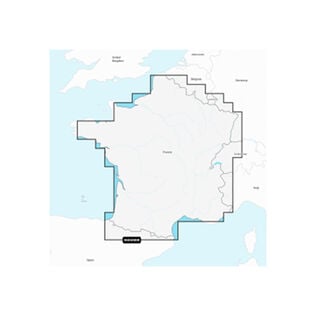 Navionics Platinum+ EU080R France, Lakes and Rivers, Electronic Chart