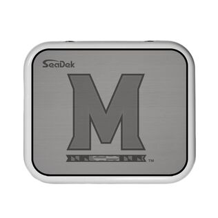 SeaDek Cooler Pad - Collegiate Collection - Fits YETI Roadie 24 - Storm Gray / Black, University of Maryland