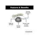 Anchor Rode - 50' 5/16" G4 Chain, 250' 5/8" 8-Plait Rope with 3/8" Shackle image number 1
