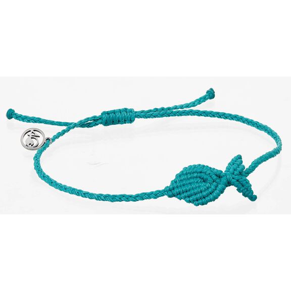 4ocean Go Fish Anklet - Turquoise image number 0