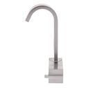 Artaine Folding Faucet Cold Only J-Spout, Brushed Nickel image number 1