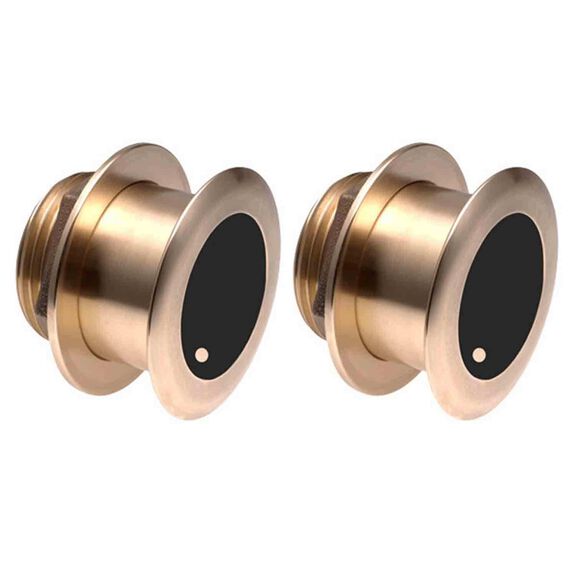 B175MH 20&deg; Tilt Thru-Hull Medium/High CHIRP Transducer Pair image number 0