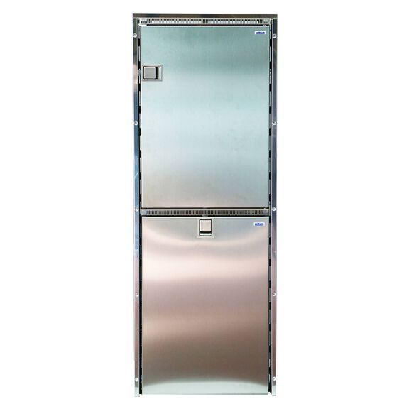 Cruise 260 Combi Stainless Steel Refrigerator/Freezer, Left Swing image number 0