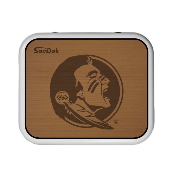 SeaDek Cooler Pad - Collegiate Collection - Fits YETI Roadie 24 - Mocha / Black, Florida State University image number 0