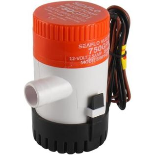 SEAFLO 24V 750 GPH Submersible Bilge Pump Marine ABS Construction