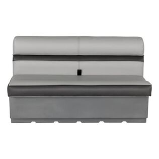 50" Rockport Straight Pontoon Bench Seat, River Rock