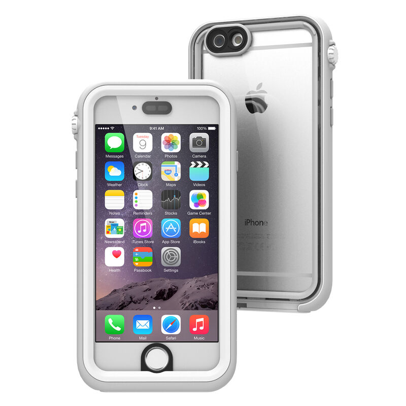 Waterproof Case for iPhone 6/6S, White and Mist Gray image number 0