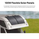 100W Flexible Solar Panel image number 2