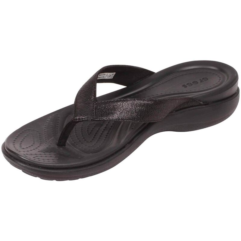 Women's Capri V Shimmer Flip-Flop Sandals image number 1