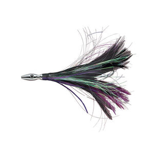 Flash Feather Rigged Lure, 3"