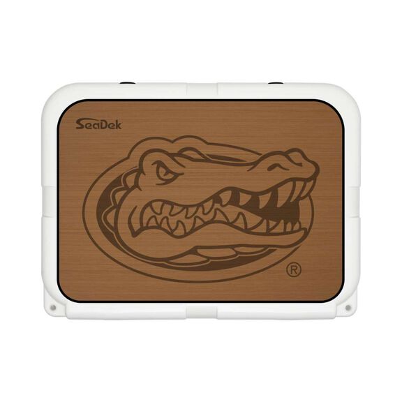 SeaDek Cooler Pad - Collegiate Collection - Fits YETI Tundra 35 - Mocha / Black, University of Florida image number 0