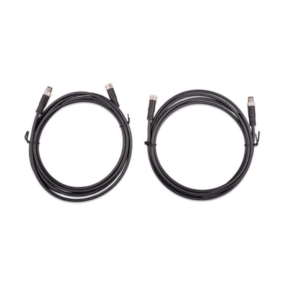 Victron Energy M8 circular connector Male/Female 3 pole cable 5m (bag of 2) image number 0