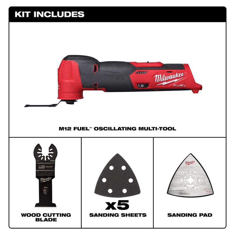 MILWAUKEE M12 FUEL™ Oscillating MultiTool West Marine