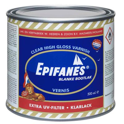 EPIFANES Polyurethane Topside Paint, Clear Gloss, 1-1/2 Pints
