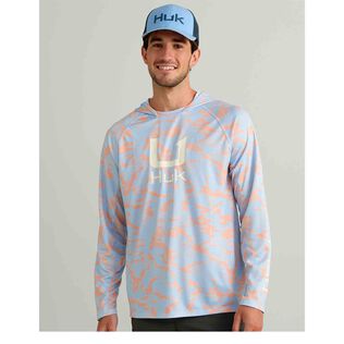 Men's Icon Printed Hooded Shirt