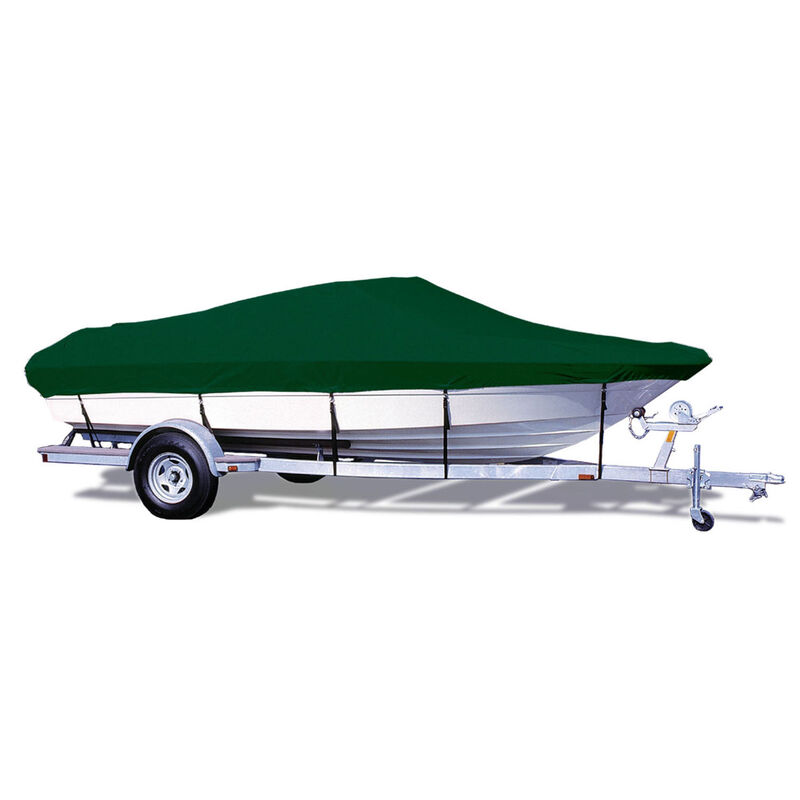 V-Hull Runabout Cover, OB, Forest Grn, Hot Shot, 23'5"-24'4", 102" Beam image number 0