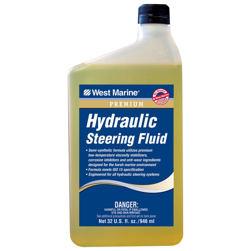 WEST MARINE Premium Hydraulic Steering Fluid, 32oz. West Marine
