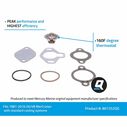 807252Q5 Replacement Thermostat 160 Degree For V-6 & V-8 MerCruiser Engines image number 2