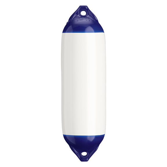 F-2 Series Fender for Boats 20'-30', 7.5" x 26", White image number 0