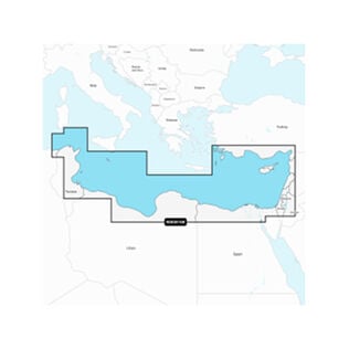 Garmin Navionics Vision+ EU016R Mediterranean Sea, Southeast, Electronic Chart