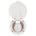 Recessed Shower Warm White Cup & Lid, Small Warm White Sprayer, 6' Stainless Steel Hose image number 5
