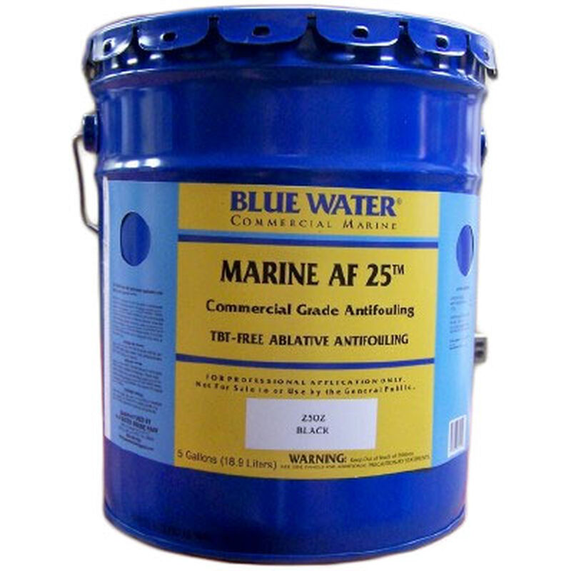 Marine AF25 TBT Free Ablative Antifouling Paint, Red, 5 Gallon West
